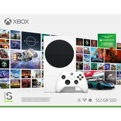 Microsoft Xbox Series S Console 512 GB - White (FR)