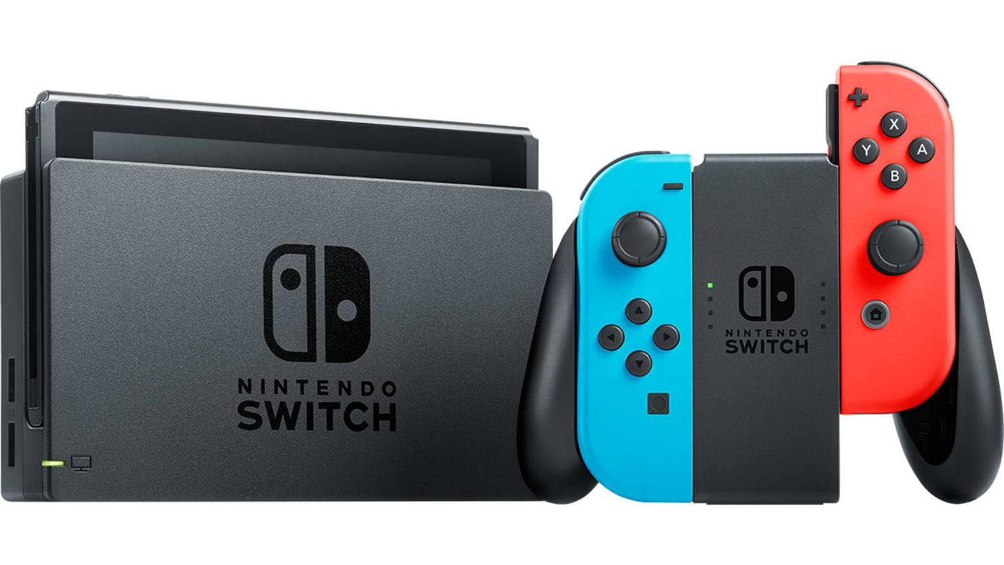 Nintendo Switch - Neon Blue + Neon Red Joy-Con 32 GB