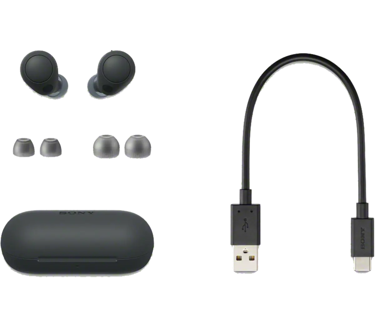 Sony WF-C700N Noise Canceling Truly Wireless Earbuds - Black