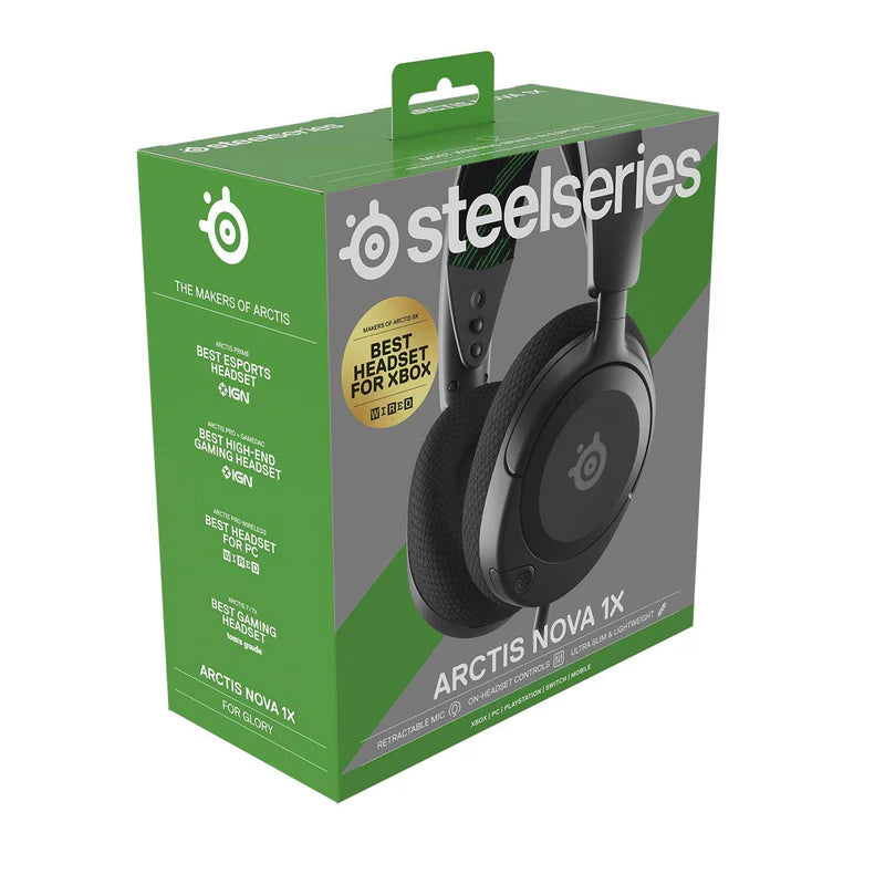 SteelSeries ARCTIS NOVA 1X Gaming Headset - Black