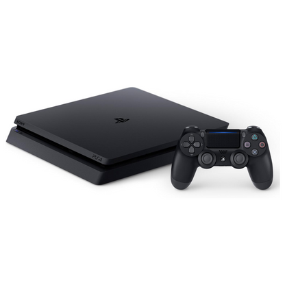 Sony Playstation 4 Slim Console 500GB Jet Black PS4