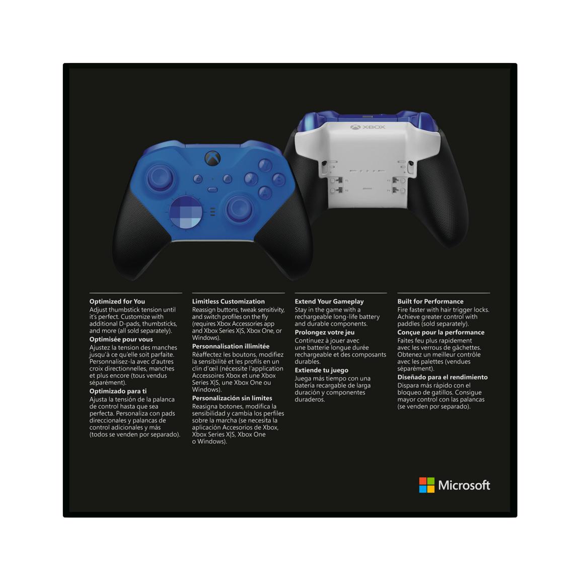 Microsoft Xbox Elite Wireless Controller Series 2 - Core (Blue)