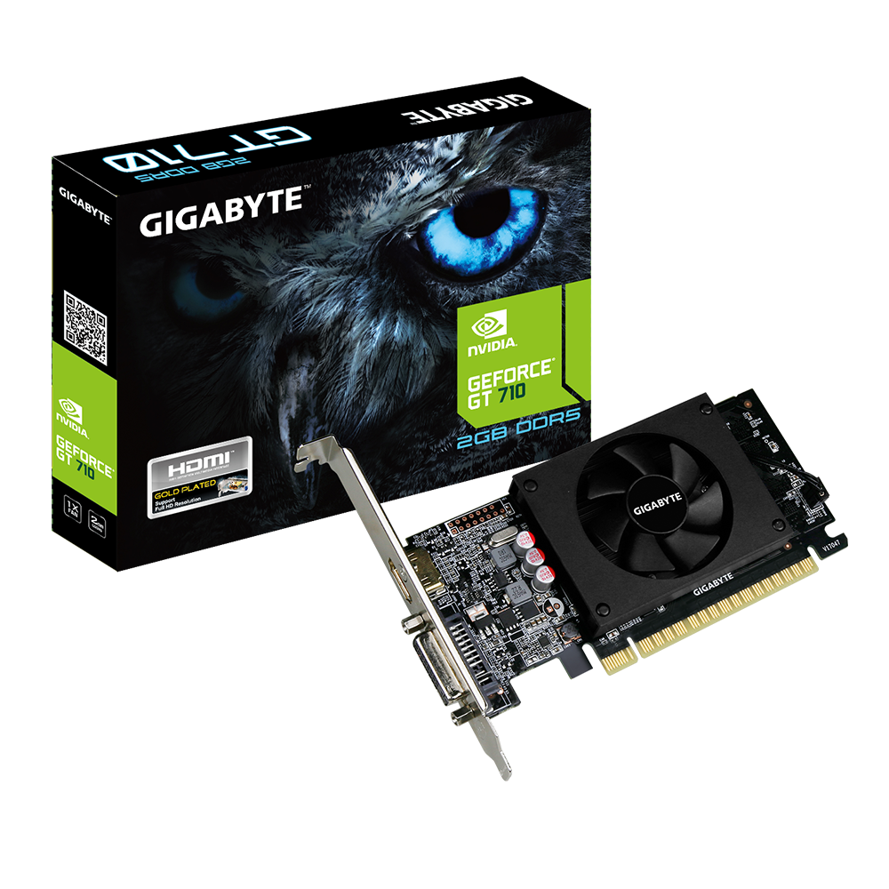 Gigabyte GeForce GT 710 2G DDR5 Graphics card