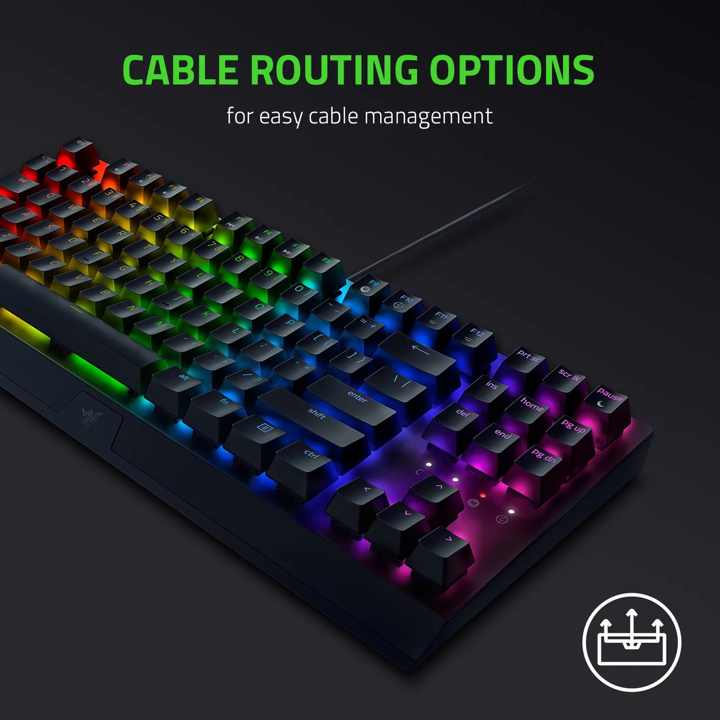 Razer BlackWidow V3 TKL RGB Gaming Keyboard - Black