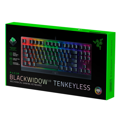 Razer BlackWidow V3 TKL RGB Gaming Keyboard - Black