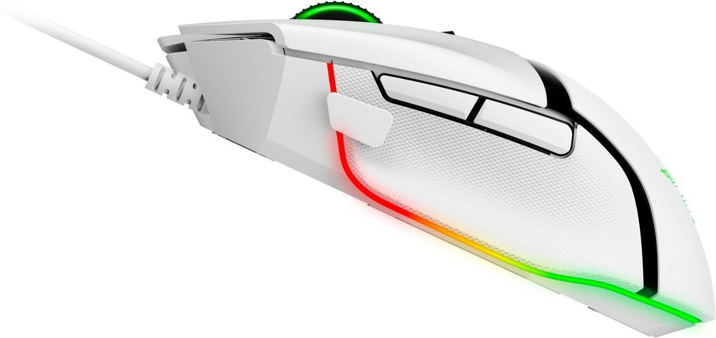 Razer Basilisk V3 Customizable RGB Gaming Mouse - White