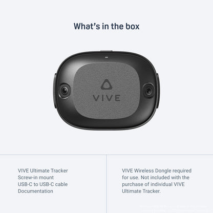 HTC VIVE Ultimate Tracker - Black (Single unit)