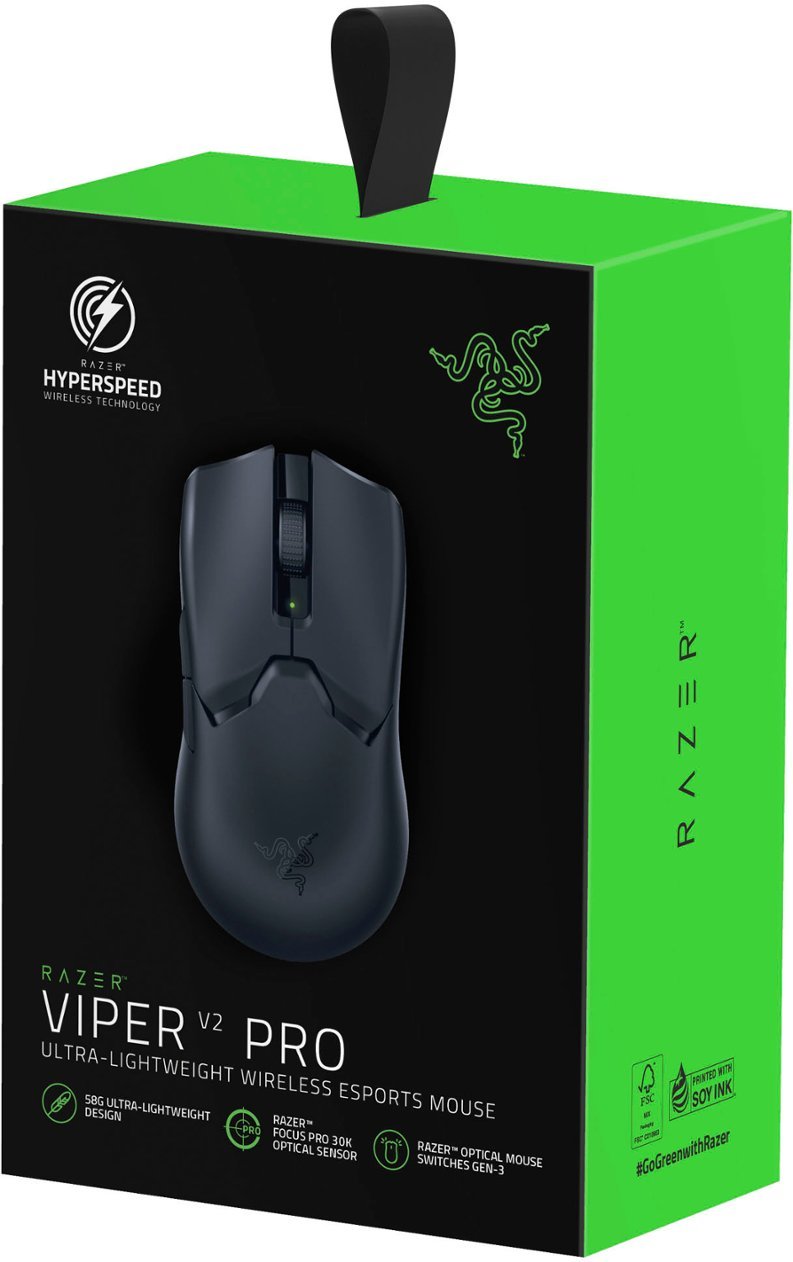 Razer Viper V2 Pro Gaming Mouse - Black