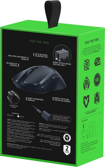 Razer Viper V2 Pro Gaming Mouse - Black