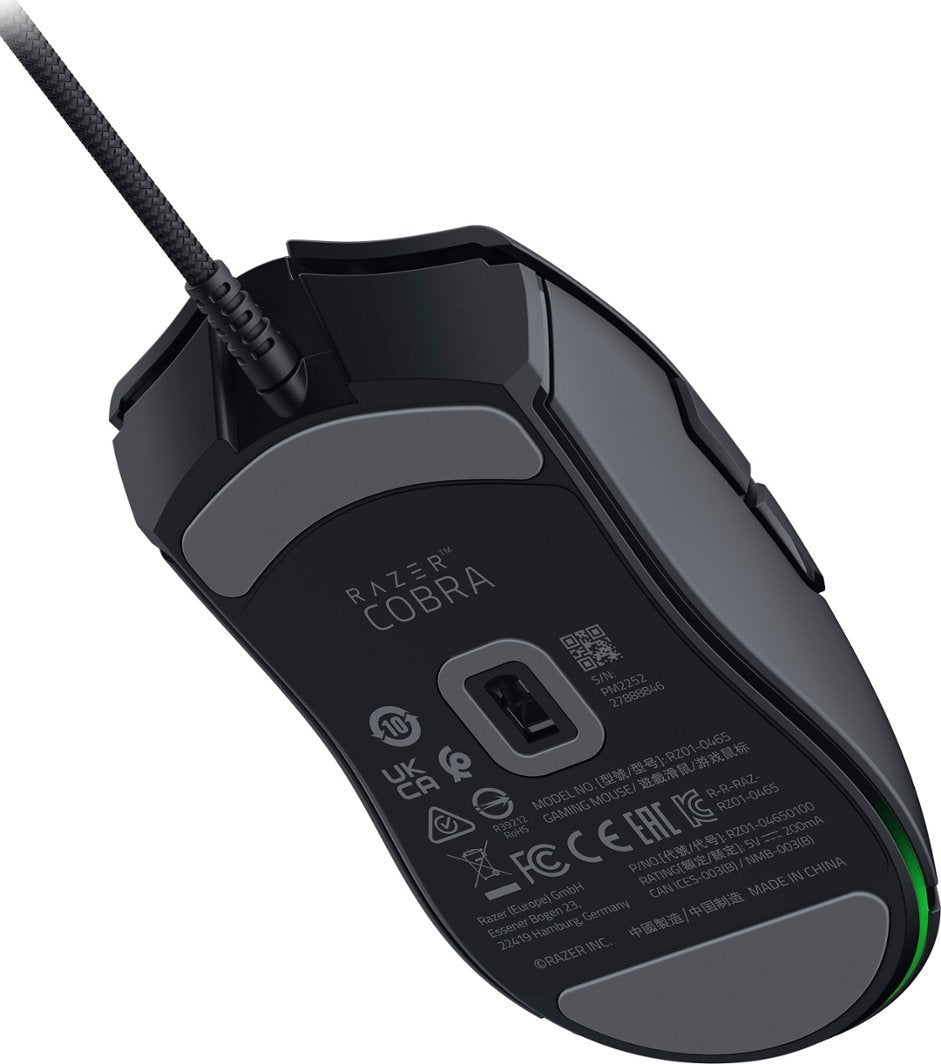 Razer Cobra Lightweight Wired Gaming Mouse with Chroma RGB - Black