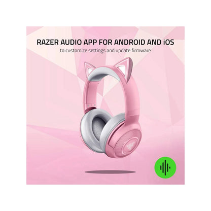 Razer Kraken BT Kitty Edition - Wireless Bluetooth Headset - Pink