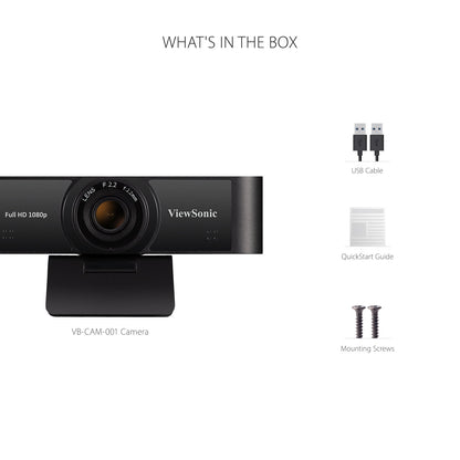 Viewsonic VB-CAM-001 HD USB Web Camera