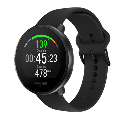 Polar Unite Fitness Tracker Smartwatch - Black (1.22" TFT, 174mAh, FitSpark, BLE)