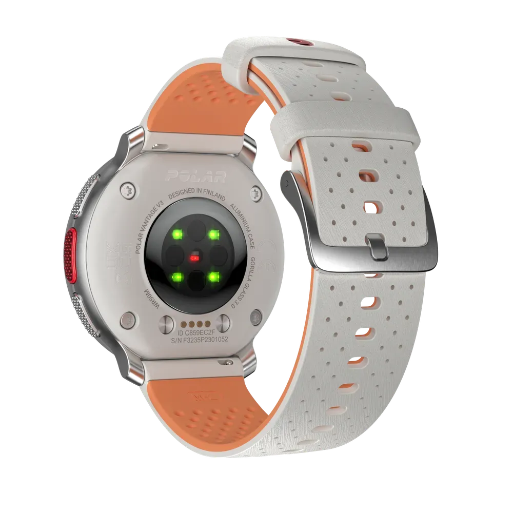 Polar Vantage V3 Premium Multisport Smartwatch - Sunrise Apricot (AMOLED, GPS, ECG, 150+ Sports)