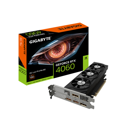 Gigabyte GeForce RTX 4060 OC Low Profile 8GB Graphics Card