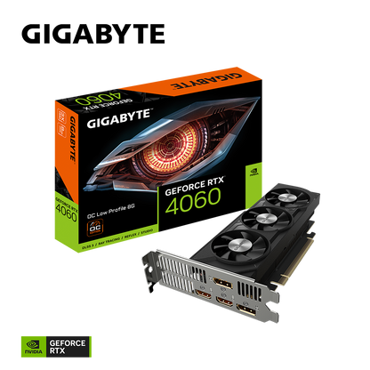 Gigabyte GeForce RTX 4060 OC Low Profile 8GB Graphics Card