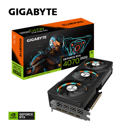 Gigabyte GEFORCE RTX 4070 SUPER GAMING 12G GDDR6X Graphics card