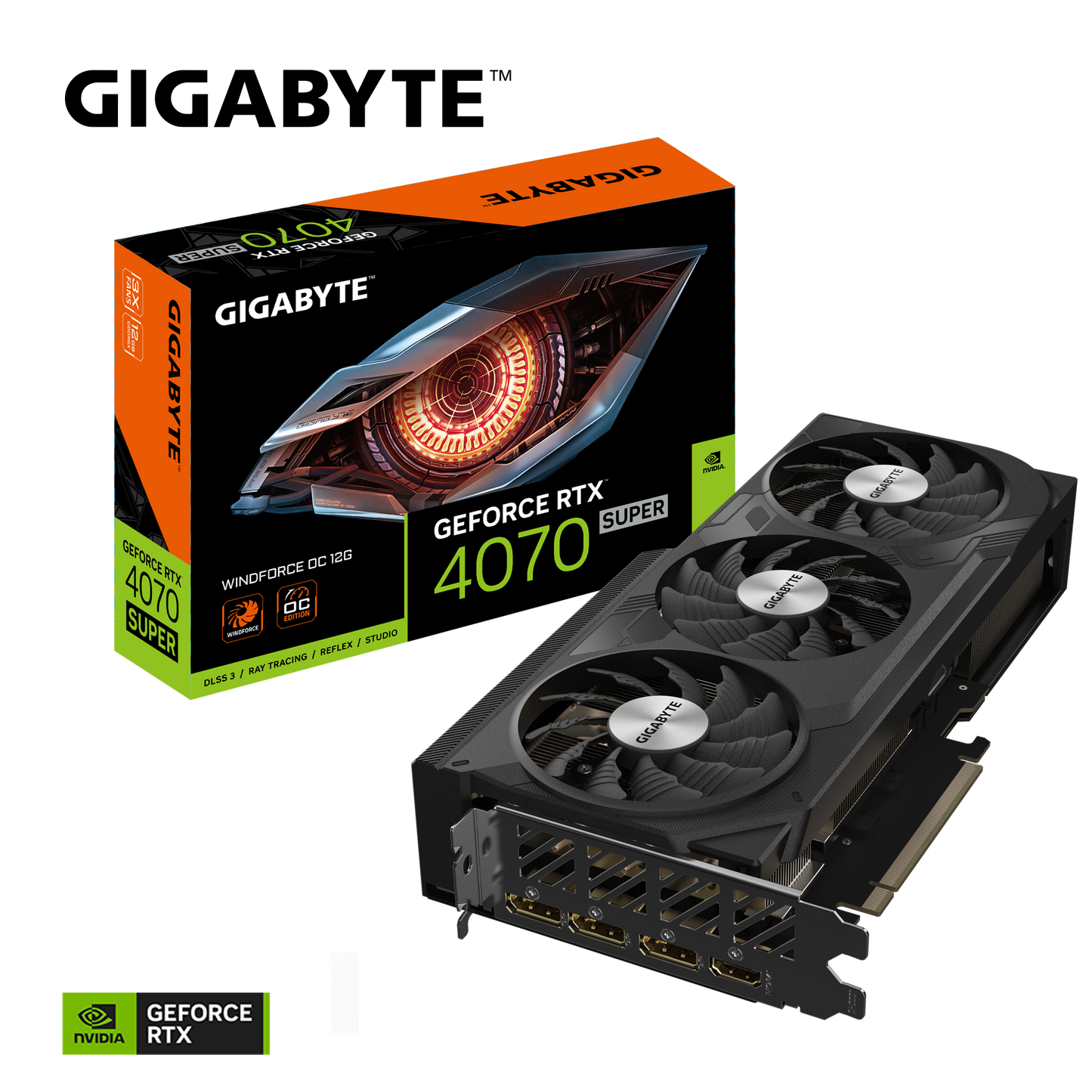 Gigabyte GEFORCE RTX 4070 12 G GDDR6X Graphics card