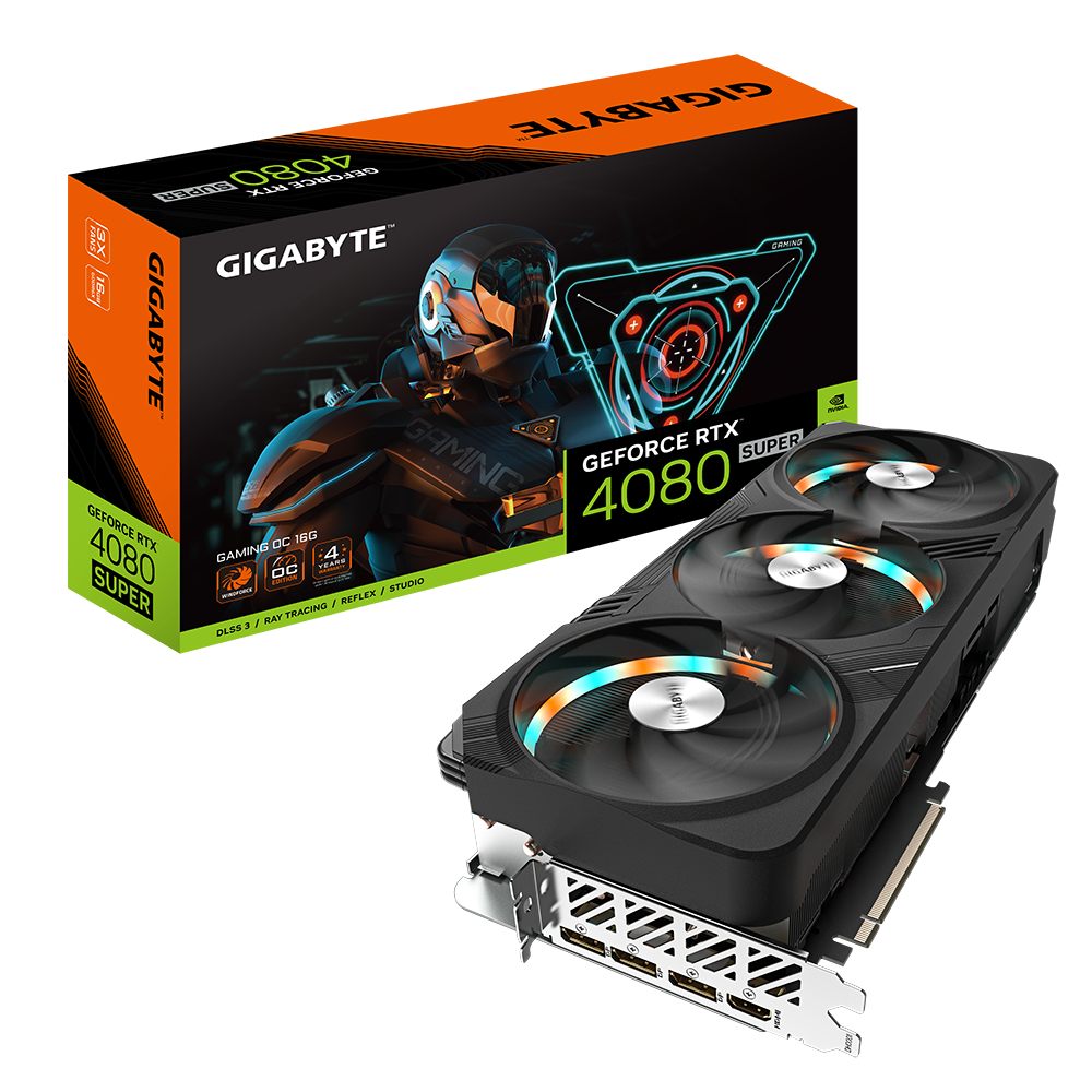 Gigabyte GeForce RTX 4080 SUPER Gaming OC 16G GDDR6 Graphics card