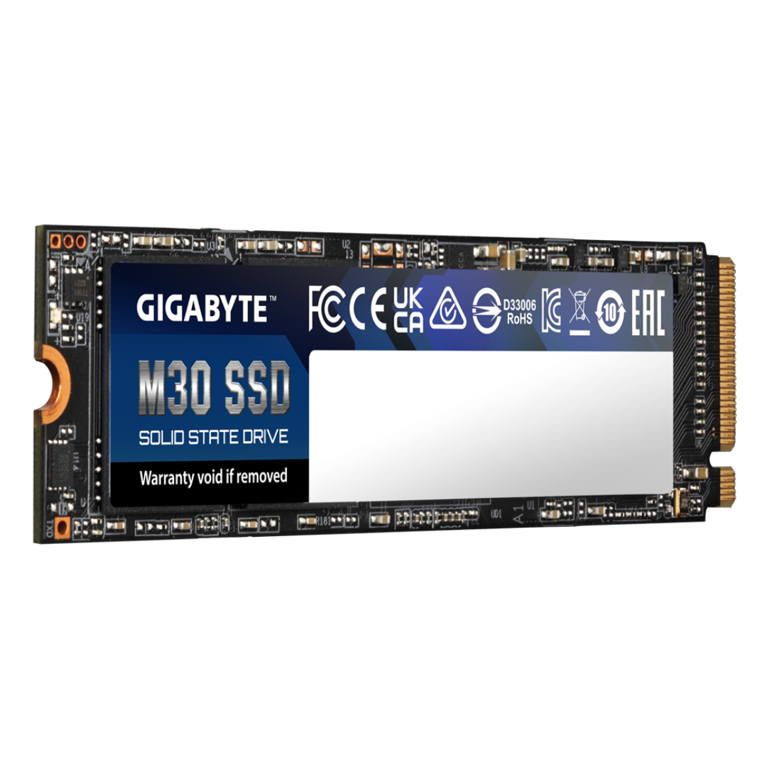 Gigabyte M30 GP-GM30512G-G 512GB SSD, PCIe 3.0 x4, NVMe 1.3, 3D TLC NAND