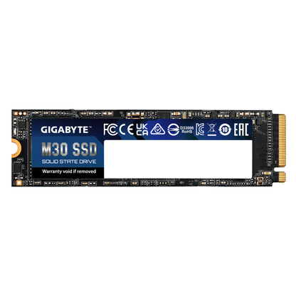 Gigabyte M30 GP-GM30512G-G 512GB SSD, PCIe 3.0 x4, NVMe 1.3, 3D TLC NAND