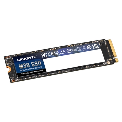 Gigabyte M30 GP-GM30512G-G 512GB SSD, PCIe 3.0 x4, NVMe 1.3, 3D TLC NAND