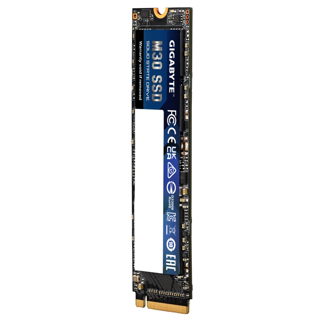 Gigabyte M30 GP-GM30512G-G 512GB SSD, PCIe 3.0 x4, NVMe 1.3, 3D TLC NAND