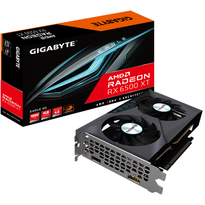 Gigabyte AMD Radeon RX 6500 XT EAGLE 4G GDDR6 Graphics Card