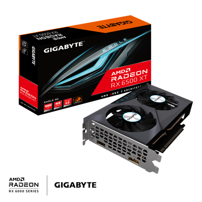 Gigabyte AMD Radeon RX 6500 XT EAGLE 4G GDDR6 Graphics Card