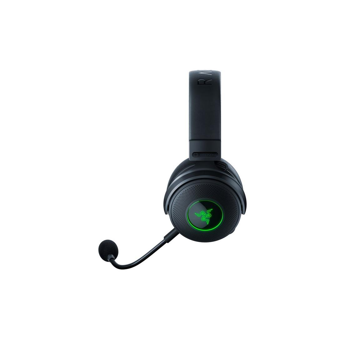 Razer Kraken V3 Pro Wired Gaming Headset with Razer HyperSense - Black/Green