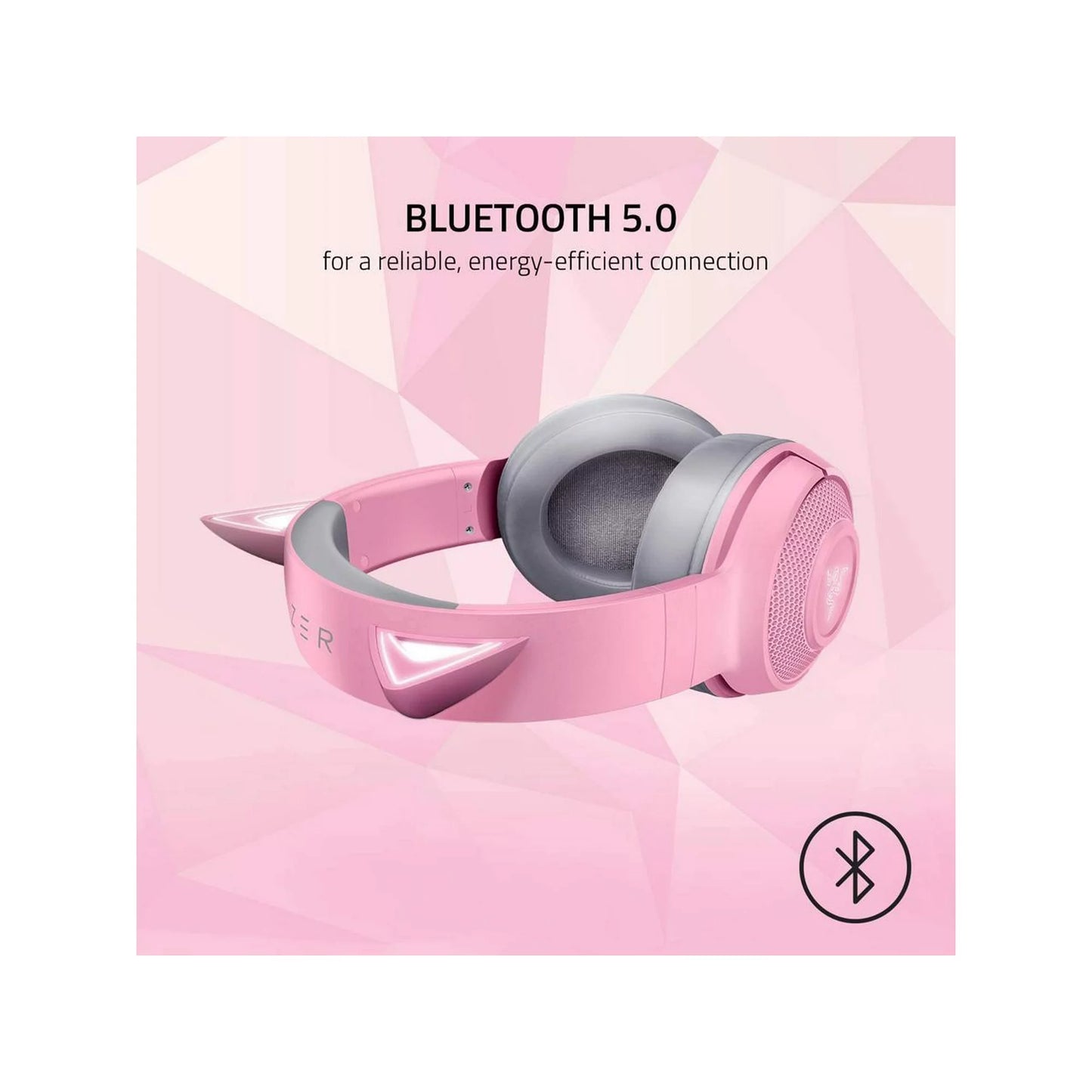 Razer Kraken BT Kitty Edition - Wireless Bluetooth Headset - Pink