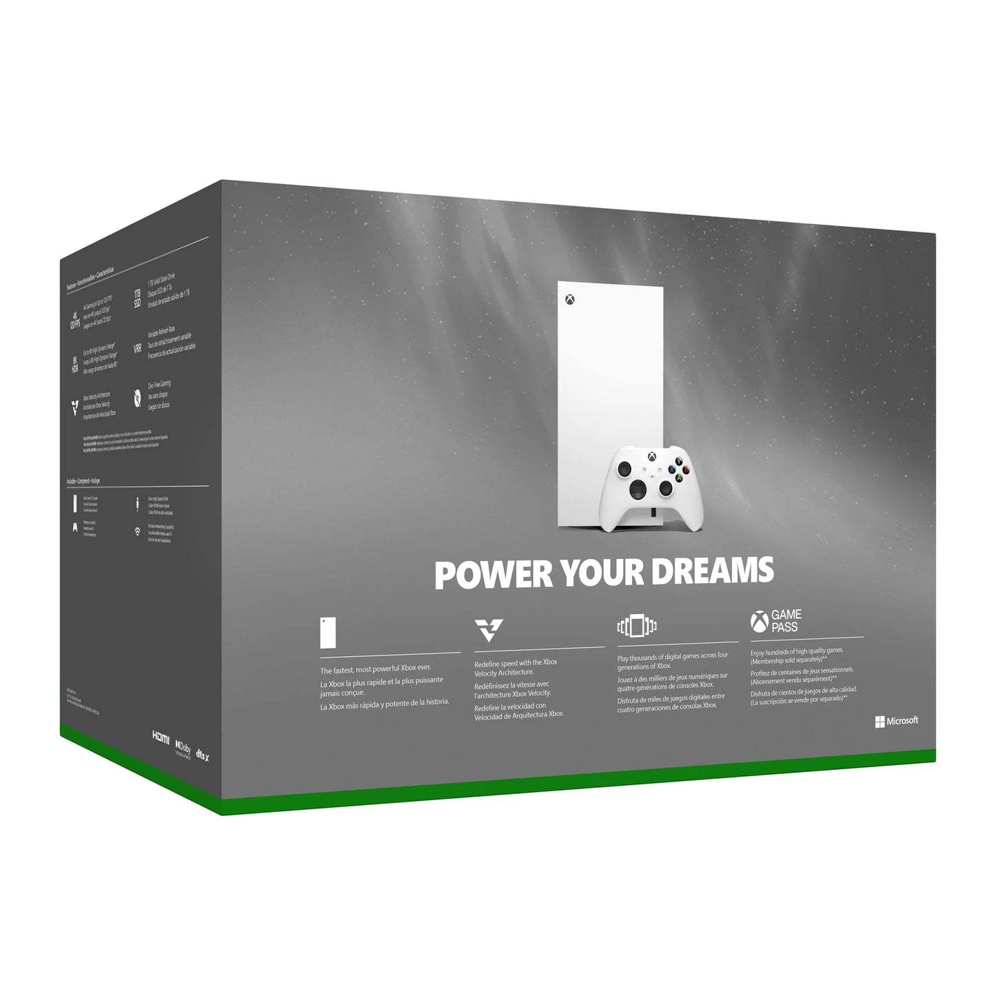 Microsoft Xbox Series X 1TB All-Digital Edition Console (White)