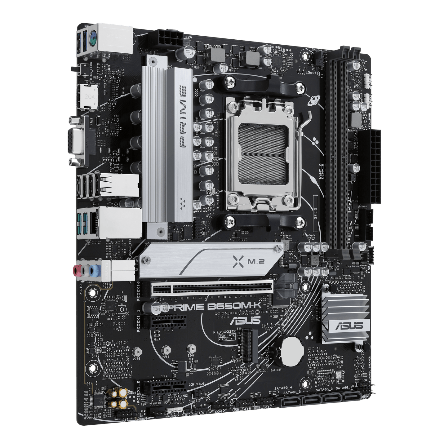 ASUS PRIME B650M-K AMD AM5 Micro-ATX Motherboard (90MB1F60-M0EAY0)