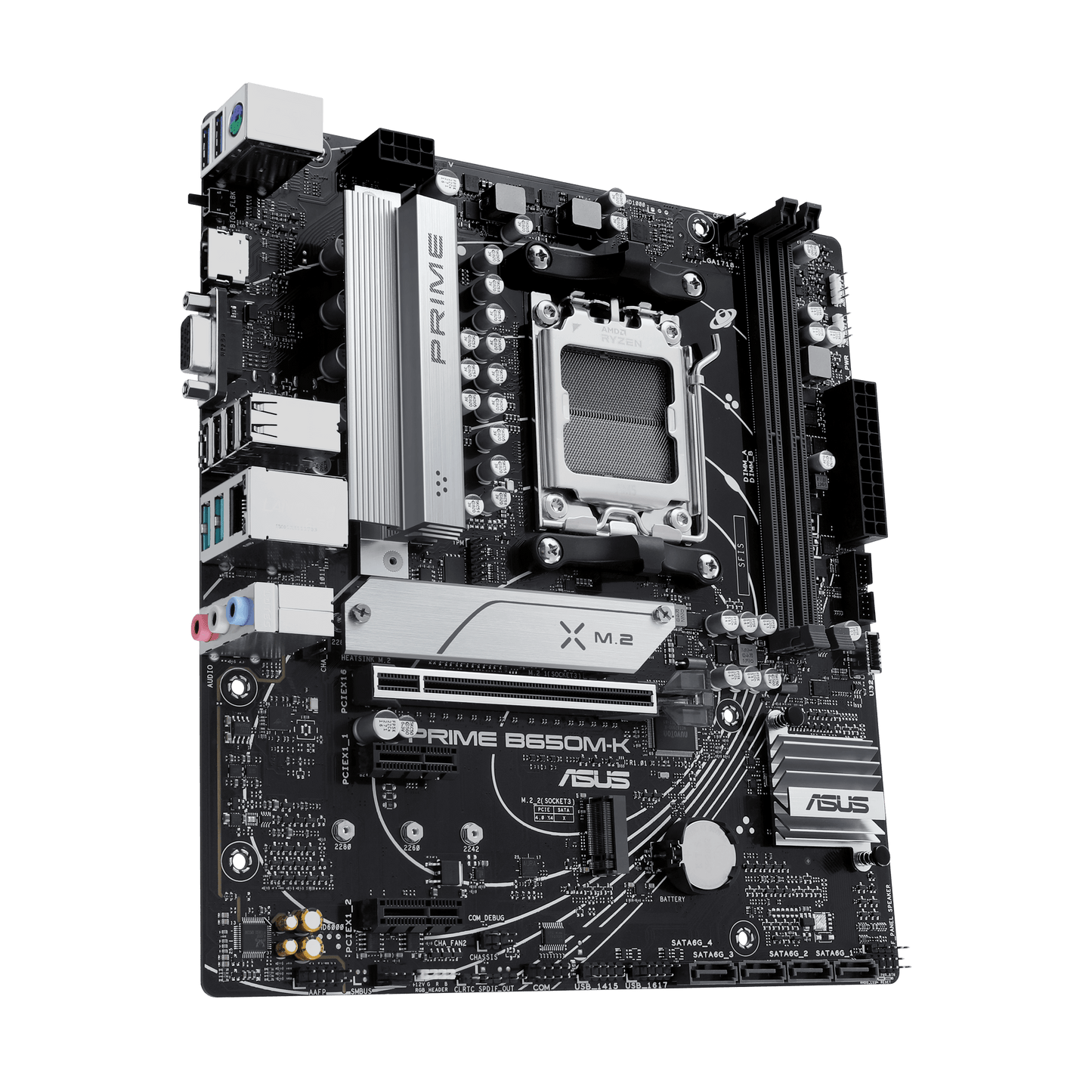 ASUS PRIME B650M-K AMD AM5 Micro-ATX Motherboard (90MB1F60-M0EAY0)