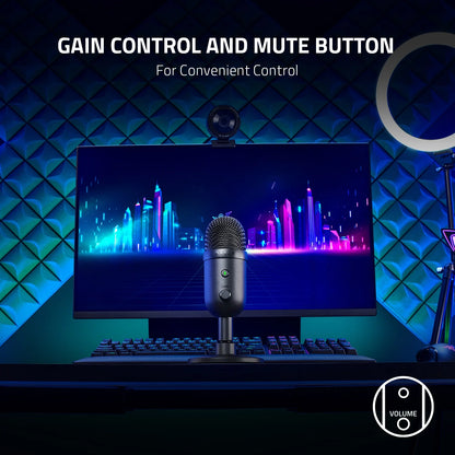 Razer Seiren V2 X Streaming Microphone - Black