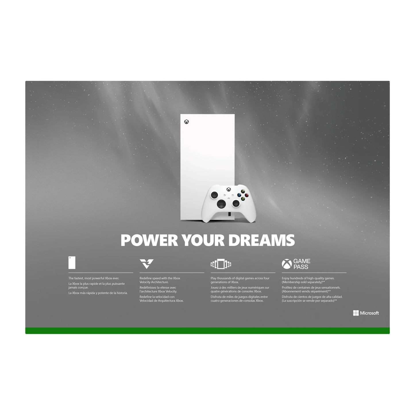 Microsoft Xbox Series X 1TB All-Digital Edition Console (White)