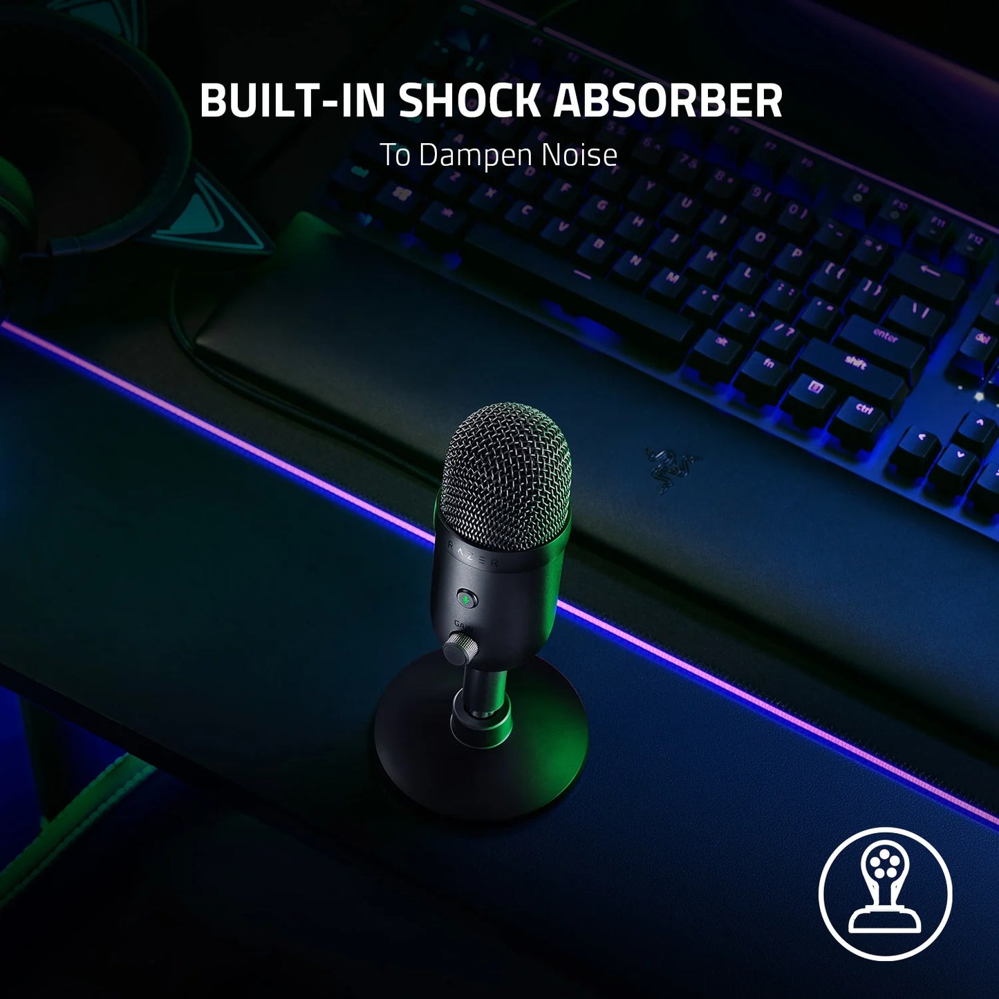 Razer Seiren V2 X Streaming Microphone - Black