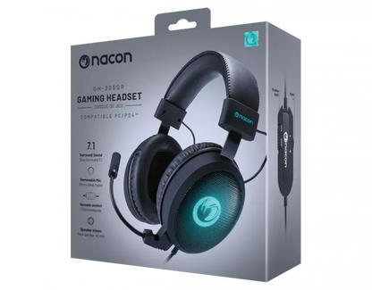 Nacon GH-300SR Wired Gaming Headset with Microphone (PC, PlayStation, Xbox)