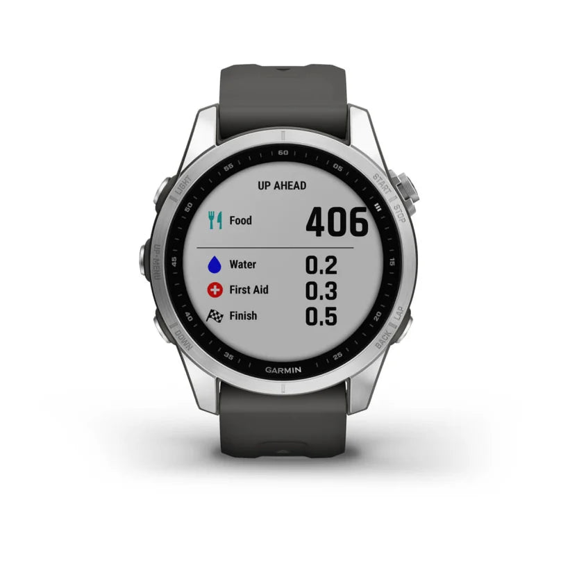 Garmin fēnix 7S GPS Smartwatch - Graphite Band (1.2" MIP, 11 Days, 10ATM, Multisport)