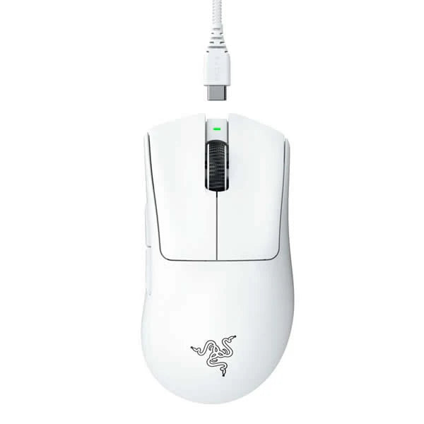 Razer DeathAdder V3 Pro Wireless Gaming Mouse - White