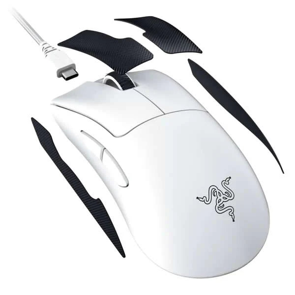 Razer DeathAdder V3 Pro Wireless Gaming Mouse - White