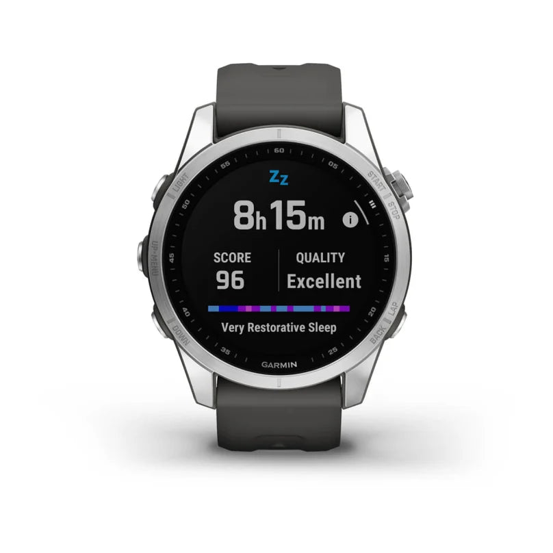 Garmin fēnix 7S GPS Smartwatch - Graphite Band (1.2" MIP, 11 Days, 10ATM, Multisport)