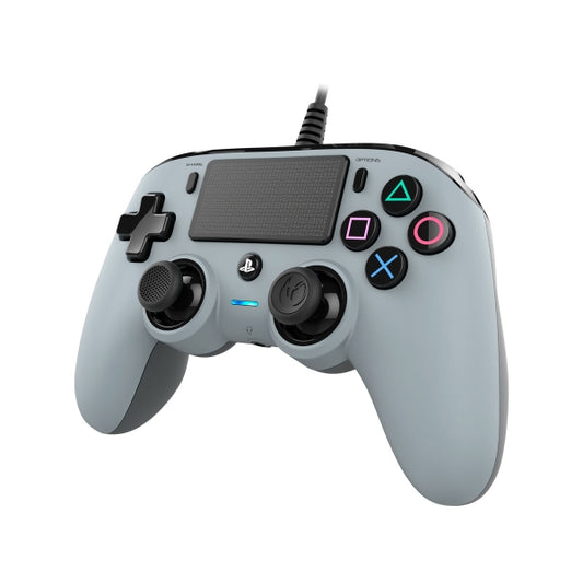 Nacon Compact Wired Controller - Grey (PC, PlayStation 4)